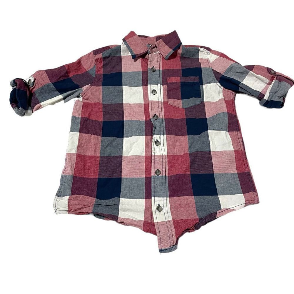 Arizona Jean CO Boys Plain Shirt Size Small 8 Regular